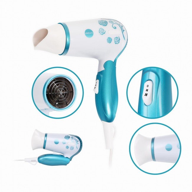 ELDOM HT82N HAIR DRYER 1400W BLUE