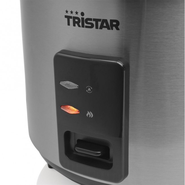 Tristar RK-6148 rice cooker 1.8 L 700 W Black, Silver