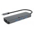 ICY BOX IB-DK4034a-CPD Wired USB 3.2 Gen 1 (3.1 Gen 1) Type-C Aluminium, Silver