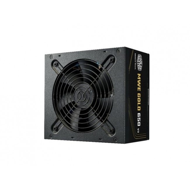Cooler Master MWE Gold V3 ATX 3.1 Non-Modular Series power supply unit 650 W 24-pin ATX Black