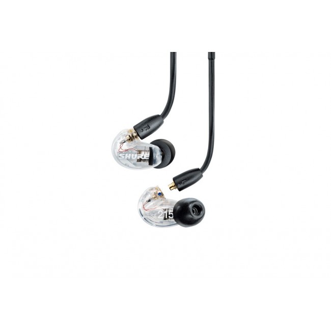 Shure AONIC 215 - in-ear headphones with single transducer and 3.5mm cable (transparent) Shure AONIC 215 - in-ear headphones with single transducer and 3.5mm cable (transparent)