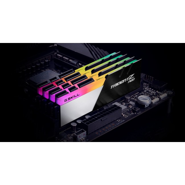 G.Skill Trident Z Neo F4-3600C18D-64GTZN memory module 64 GB 2 x 32 GB DDR4 3600 MHz G.Skill Trident Z Neo F4-3600C18D-64GTZN memory module 64 GB 2 x 32 GB DDR4 3600 MHz