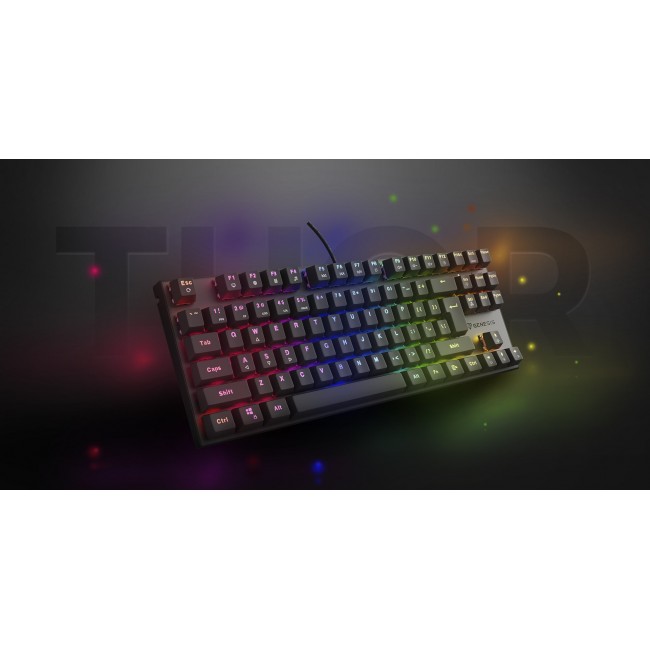 GENESIS Thor 303 TKL keyboard Gaming USB QWERTY Spanish Black GENESIS Thor 303 TKL keyboard Gaming USB QWERTY Spanish Black