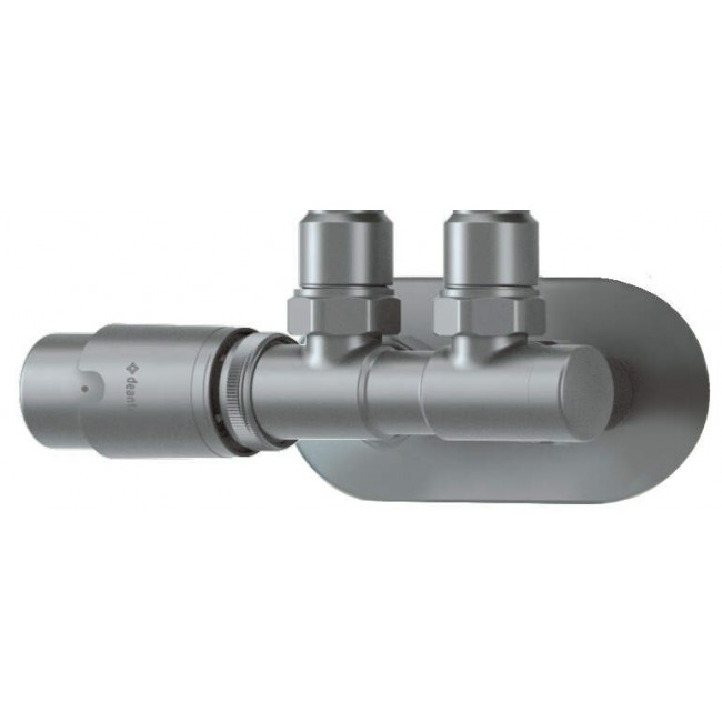 Thermostatic valve for bathroom radiator - left Thermostatic valve for bathroom radiator - left
