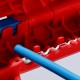 Knipex ErgoStrip cable stripper Blue, Red