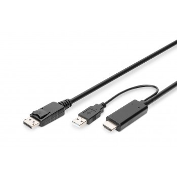 DIGITUS HDMI-Adapterkabel 4K 2m H