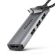 Axagon HMC-H3A USB-C 5Gbps STARTER 4in1 hub Axagon HMC-H3A USB-C 5Gbps STARTER 4in1 hub