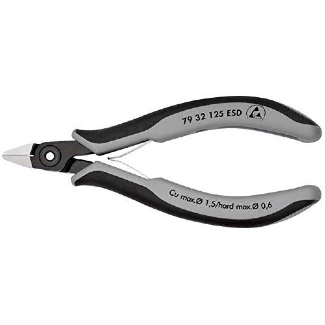 Knipex 125mm precision side cutters ESD Knipex 125mm precision side cutters ESD