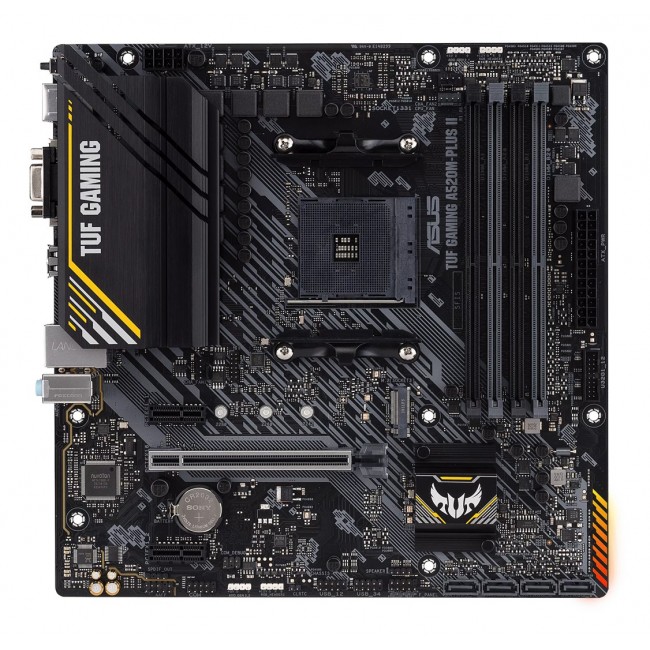 ASUS TUF GAMING A520M-PLUS II AMD A520 Socket AM4 micro ATX ASUS TUF GAMING A520M-PLUS II AMD A520 Socket AM4 micro ATX