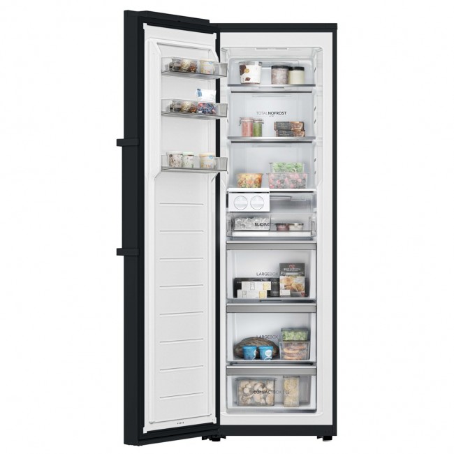 Haier UP 60 Series 7 H4F306DDH1L Upright freezer Freestanding 301 L D Black Haier UP 60 Series 7 H4F306DDH1L Upright freezer Freestanding 301 L D Black
