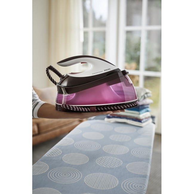Philips GC7842/40 steam ironing station 2400 W 1.5 L SteamGlide Plus soleplate Purple, White Philips GC7842/40 steam ironing station 2400 W 1.5 L SteamGlide Plus soleplate Purple, White