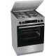 Gorenje GKS6C71XF Freestanding cooker with oven Silver
