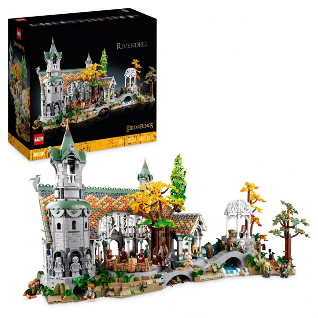 LEGO ICONS 10316 THE LORD OF THE RINGS: RIVENDELL LEGO ICONS 10316 THE LORD OF THE RINGS: RIVENDELL