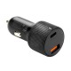Car charger everActive CC-50Q USB QC3.0 + USB-C PD 75W