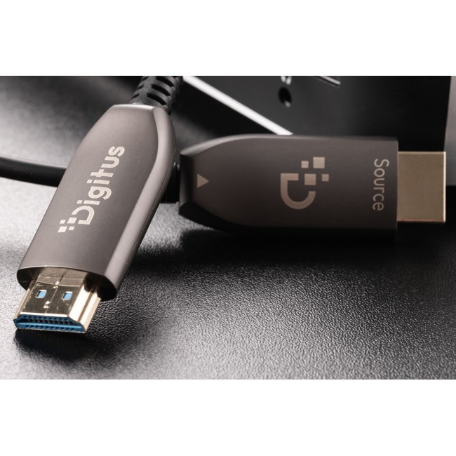Digitus HDMI AOC hybrid fiber optic cable, UHD 8K, 100 m