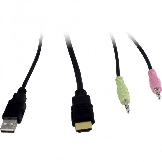 Inter-Tech AS-42HA HDMI KVM switch Black Inter-Tech AS-42HA HDMI KVM switch Black