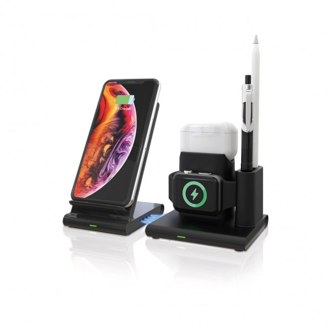 RealPower ChargeAIR Connect Smartphone, Smartwatch, Tablet Black USB Wireless charging Indoor RealPower ChargeAIR Connect Smartphone, Smartwatch, Tablet Black USB Wireless charging Indoor