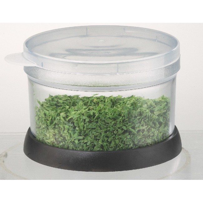 GEFU TRITARE manual food chopper Black, Stainless steel, Transparent