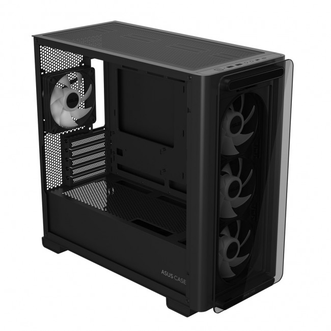ASUS A23 PLUS TG ARGB BLACK Micro Tower