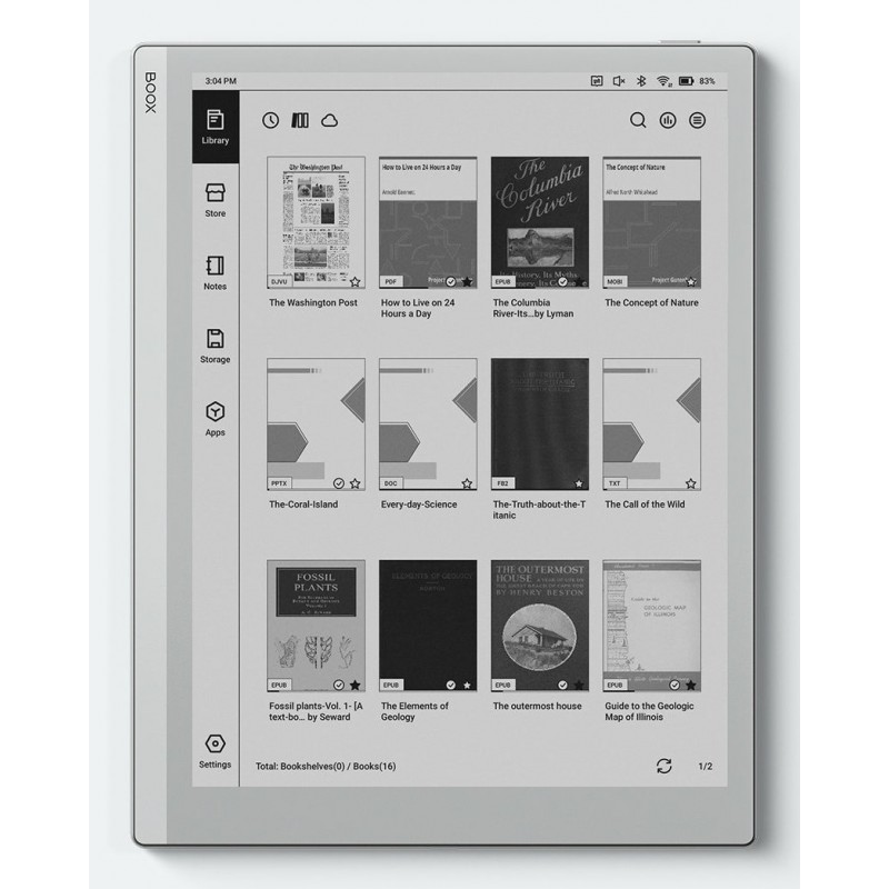 Onyx BOOX GO 10.3 e-book reader Touchscreen 64 GB Wi-Fi White