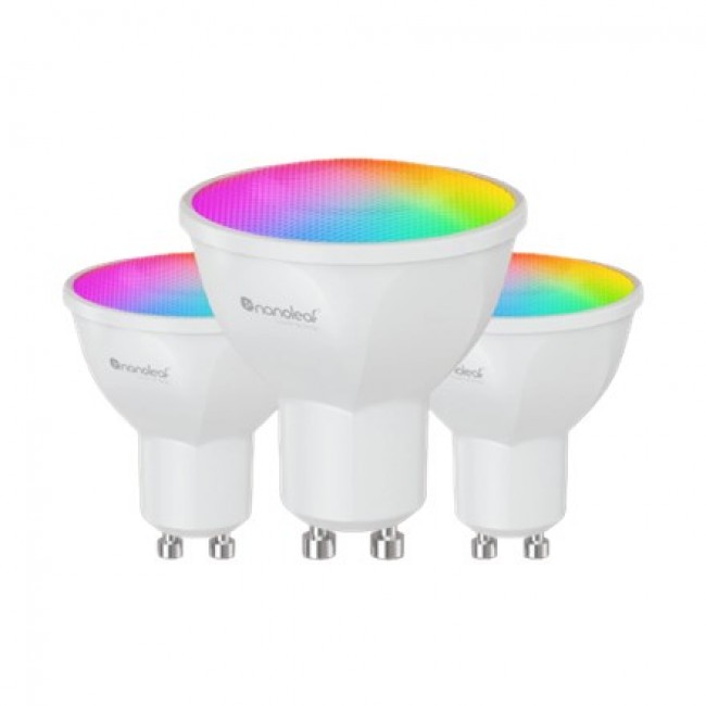 Nanoleaf NF080B02-3GU10 smart lighting Smart bulb Wi-Fi 5 W Nanoleaf NF080B02-3GU10 smart lighting Smart bulb Wi-Fi 5 W