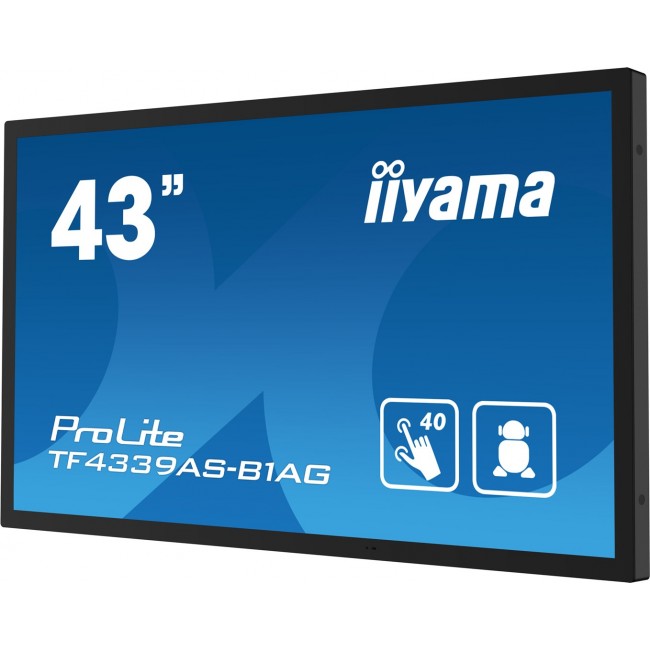 iiyama TF4339AS-B1AG Signage Display Digital signage flat panel 108 cm (42.5