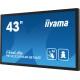 iiyama TF4339AS-B1AG Signage Display Digital signage flat panel 108 cm (42.5