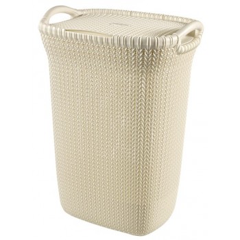 Curver Knit laundry basket 57 L Rectangular Plastic Beige