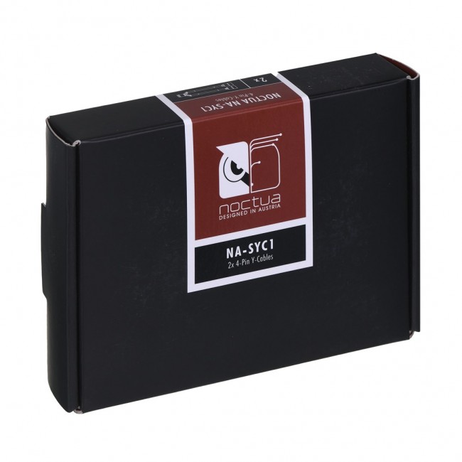 NOCTUA NA-SYC1 Y splitter 2 pc. for 4-Pin PWM NOCTUA NA-SYC1 Y splitter 2 pc. for 4-Pin PWM