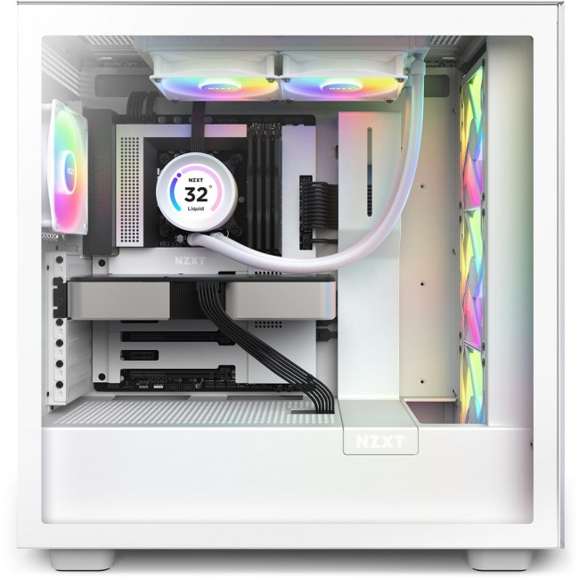 NZXT Kraken Elite 240 RGB Processor All-in-one liquid cooler 12 cm White 1 pc(s) NZXT Kraken Elite 240 RGB Processor All-in-one liquid cooler 12 cm White 1 pc(s)