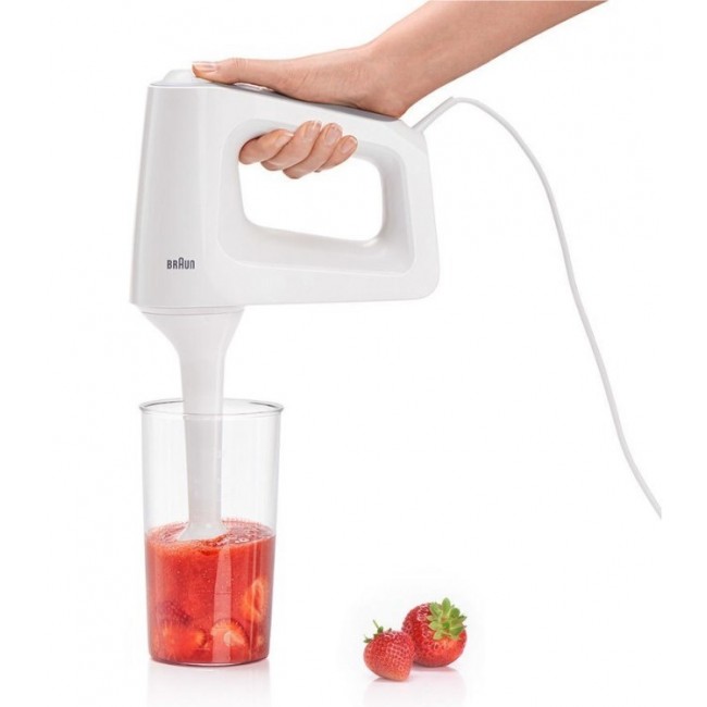 Braun HM 3135 WH Hand mixer 500 W Grey, White Braun HM 3135 WH Hand mixer 500 W Grey, White
