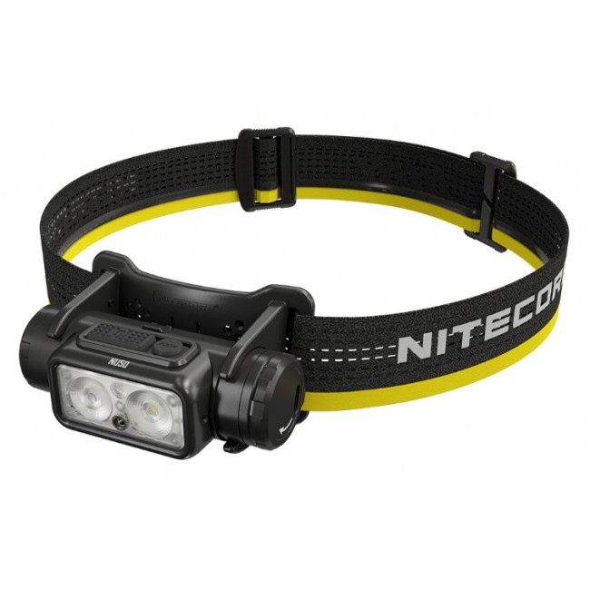 Nitecore NU50 flashlight Black, Yellow Headband flashlight LED Nitecore NU50 flashlight Black, Yellow Headband flashlight LED