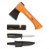 CAMPING SET: X5 AXE + KNIFE + SHARPENER