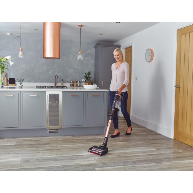 Shark Stratos 2-in-1 stick vacuum Battery Dry Bagless Black, Peach