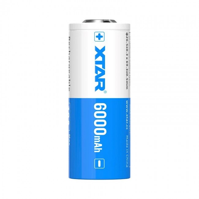 Battery 26650 3,6V Li-ion 6000 mAh