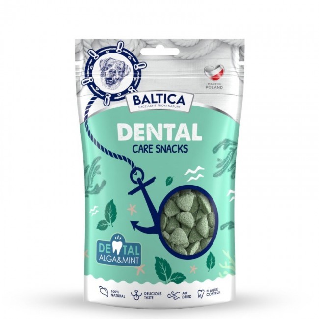BALTICA Przysmaki region w Dental with algae and mint - dog treat - 100g