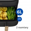 Philips 5000 series NA552/00 fryer Double 9 L Stand-alone 2750 W Hot air fryer Black, Gold