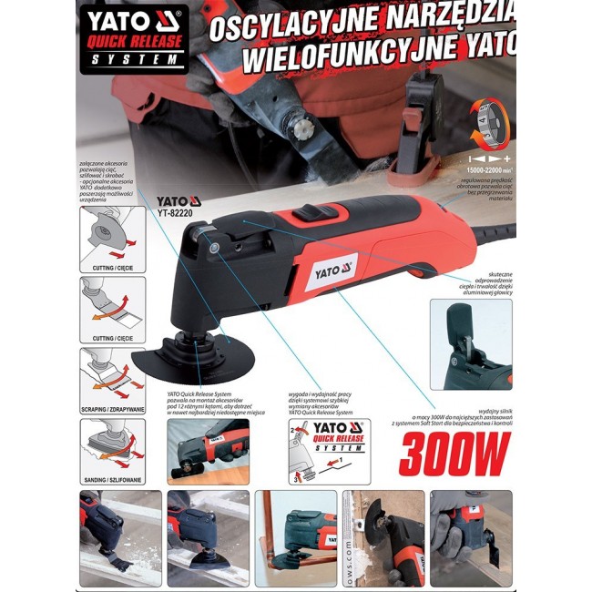 YATO 300W MULTI-TOOL YATO 300W MULTI-TOOL