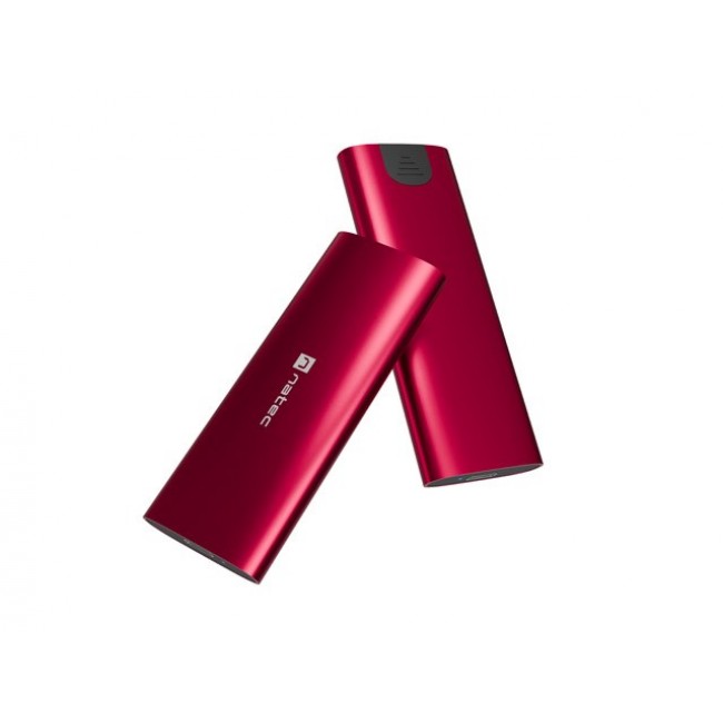 NATEC RHINO M.2 NVME LITE EXTERNAL SSD ENCLOSURE USB-C 3.2 GEN 2 RUBY RED NATEC RHINO M.2 NVME LITE EXTERNAL SSD ENCLOSURE USB-C 3.2 GEN 2 RUBY RED
