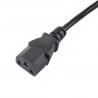 Akyga AK-PC-05 Black 5 m CEE7/7 IEC C13
