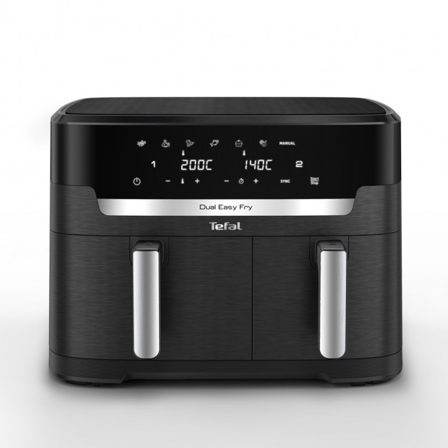 Tefal Easy Fry Dual XXL EY9428E0 fryer Double 11 L Stand-alone 2020 W Hot air fryer Black