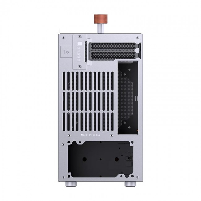Jonsbo T6 PC Case, Mini-Tower, Mini-ITX, Glass, Wo