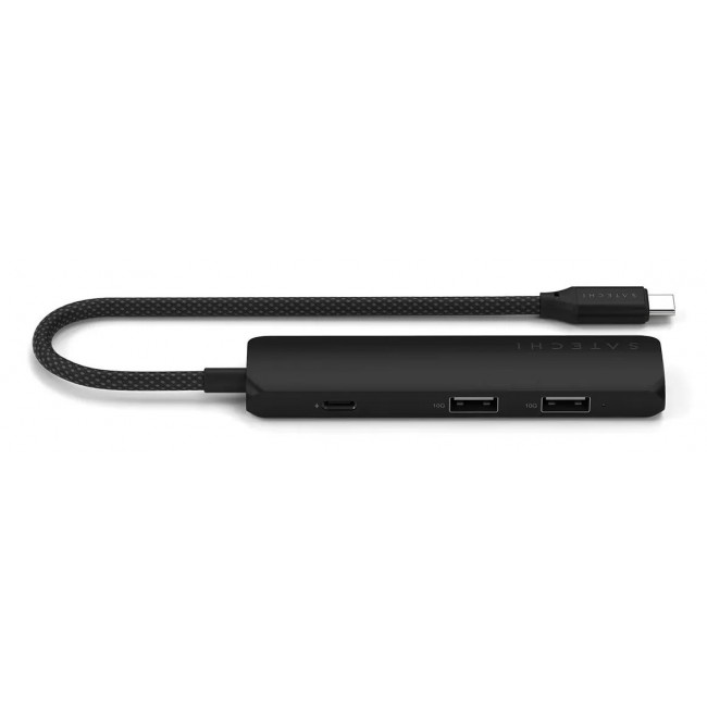 Satechi ST-P4SK interface hub USB Type-C 10000 Mbit/s Black