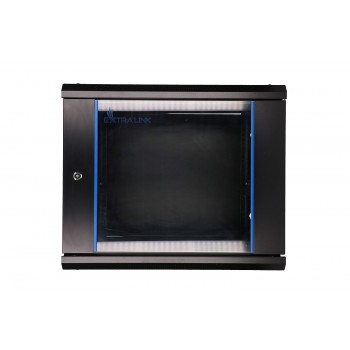 Extralink 9U 600x450 Black | Rack cabinet | wall-mounted