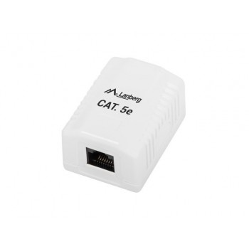 Lanberg OU5-0001-W outlet box RJ-45 White