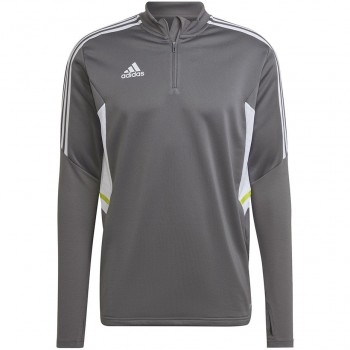 adidas Condivo 22 Training Men's Sweatshirt 1/2 zip gray-white HD2312