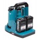 Makita KT001GZ electric kettle 0.8 L Black, Blue
