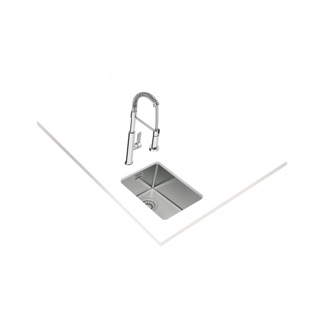 Teka Be Linea RS15 27.40 Undermount sink Rectangular Stainless steel Teka Be Linea RS15 27.40 Undermount sink Rectangular Stainless steel