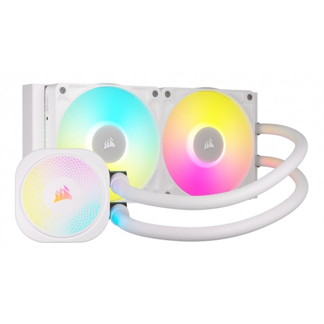 Corsair iCUE LINK TITAN RX RGB Processor All-in-one liquid cooler 12 cm White 1 pc(s) Corsair iCUE LINK TITAN RX RGB Processor All-in-one liquid cooler 12 cm White 1 pc(s)