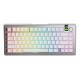 Glorious Gaming GMMK 3 PRO 75% Prebuilt Wireless Silver - US
